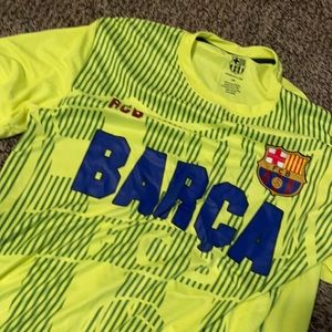 Highlighter Green Soccer Jersey